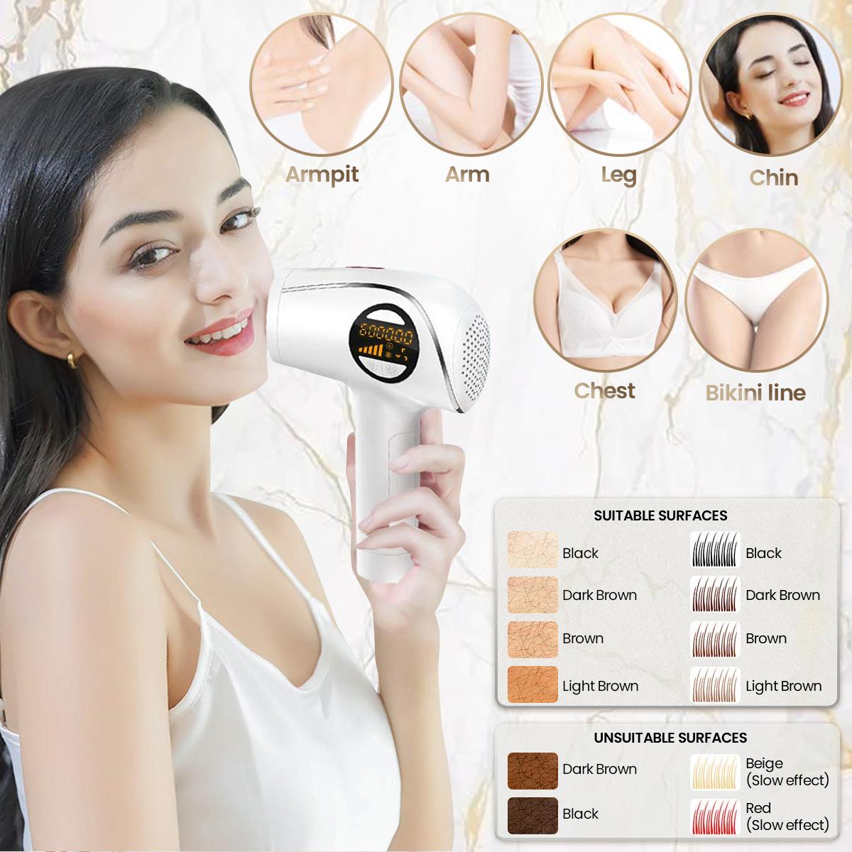 IPL Elpilator Tender skin MOQ 1 home use laser machine Epilator comes Depilator permanent hair rejuvenation
IPL Elpilator Tender skin MOQ 1 home use laser machine Epilator comes Depilator permanent hair rejuvenation