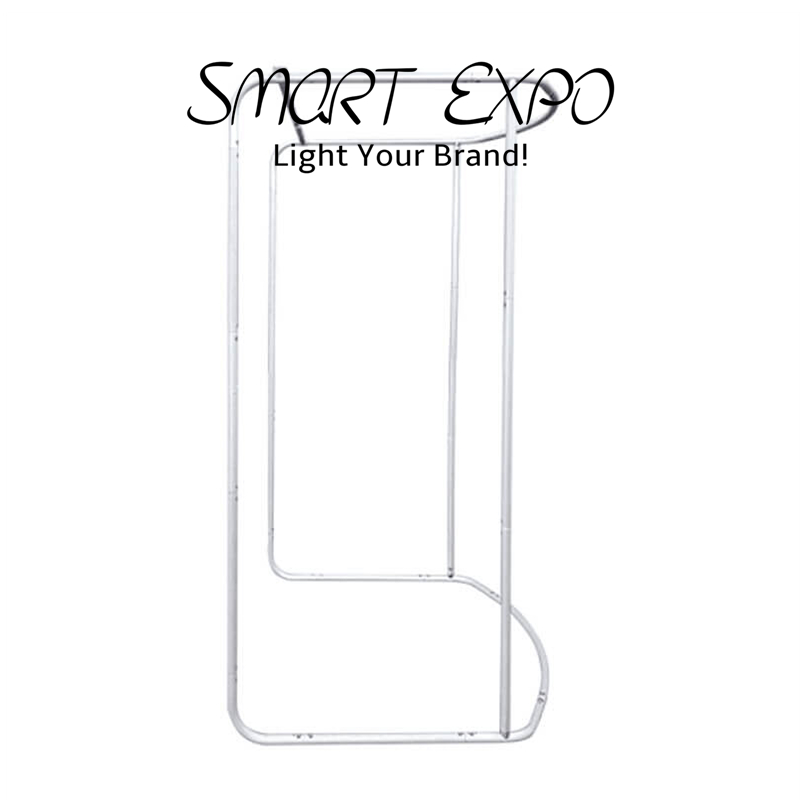 120*120cm Stretch-Lite Portable Change Room Retail Supplies with Tension Fabric Printing and Easy Carry Bag