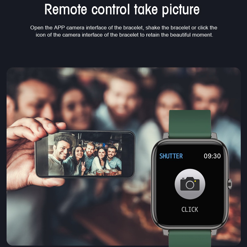Women Smart Watch IP67 Waterproof Fitness Sport Watches P22 Heart Rate Tracker Call/Message Reminder Clock Hours Bluetooth Smartwatch For Android iOS