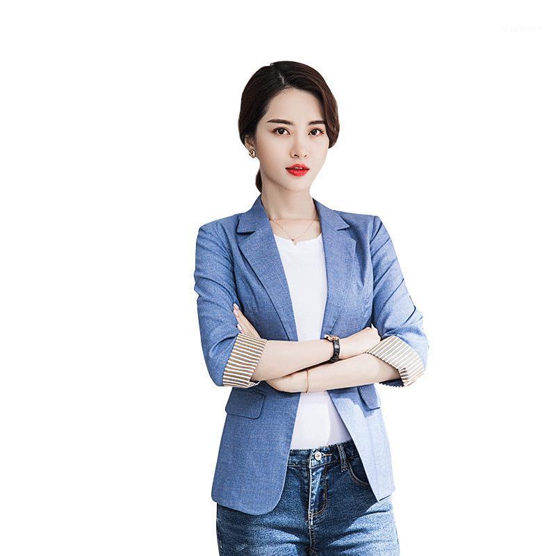 Casual Women Blazer Long Sleeve Blaser Suit Jacket Female Feminine Grey Blue Plus Size Work Wear Feminino Women' Suits & Blazers
Casual Women Blazer Long Sleeve Blaser Suit Jacket Female Feminine Grey Blue Plus Size Work Wear Feminino Women' Suits & Blazers