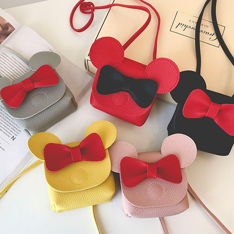 Cute Kids Handbag Cartoon Ear Bowknot Crossbody Bags Baby Girls PU Leather Mini Shoulder Bag Fashion Candy Color Handbags Outdoor Girl Messager Bags, Black
Cute Kids Handbag Cartoon Ear Bowknot Crossbody Bags Baby Girls PU Leather Mini Shoulder Bag Fashion Candy Color Handbags Outdoor Girl Messager Bags, Black