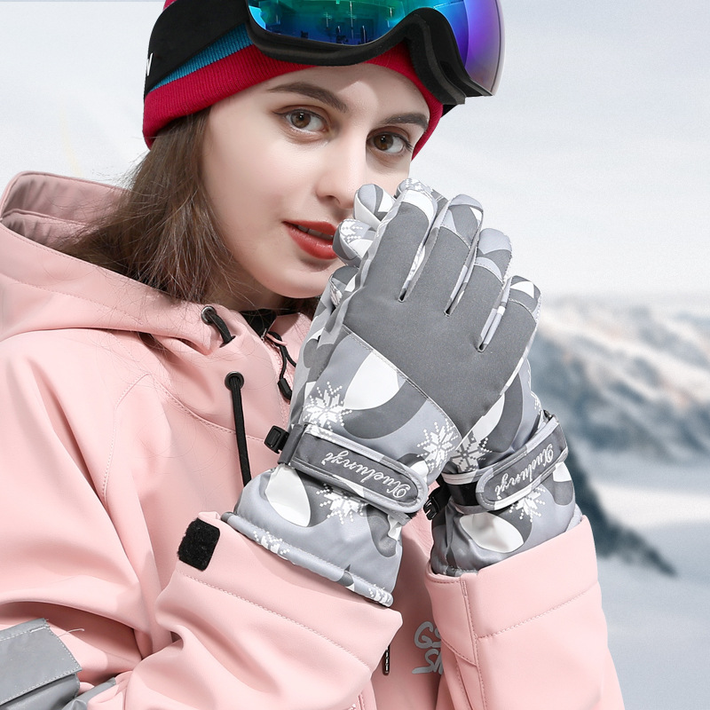 Women Winter Outdoor Warm Riding Ski Tthickened Gloves Splashproof Windproof Touch Screen Cotton Glove
Women Winter Outdoor Warm Riding Ski Tthickened Gloves Splashproof Windproof Touch Screen Cotton Glove