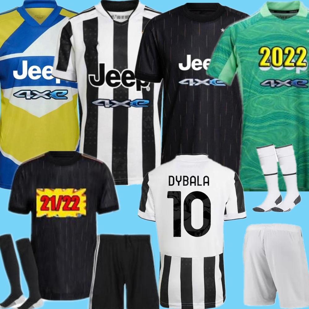 TOP fans player version soccer jersey 2021 2022 RONALDO DYBALA MORATA CHIESA McKENNIE football kit shirt JUVE Men Kids fourth 4th set with socks goalkeeper
TOP fans player version soccer jersey 2021 2022 RONALDO DYBALA MORATA CHIESA McKENNIE football kit shirt JUVE Men Kids fourth 4th set with socks goalkeeper