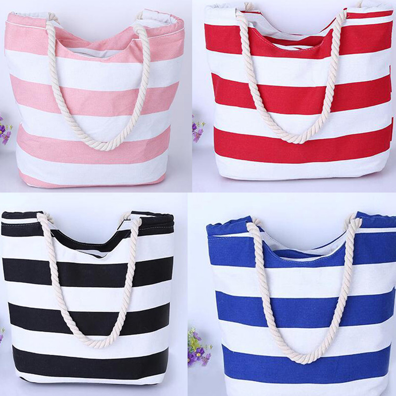 DHL50pcs Stuff Sacks Women Canvas Cross Stripes Color Patchwork Travel Beach Handbag Summer, Red
DHL50pcs Stuff Sacks Women Canvas Cross Stripes Color Patchwork Travel Beach Handbag Summer, Red