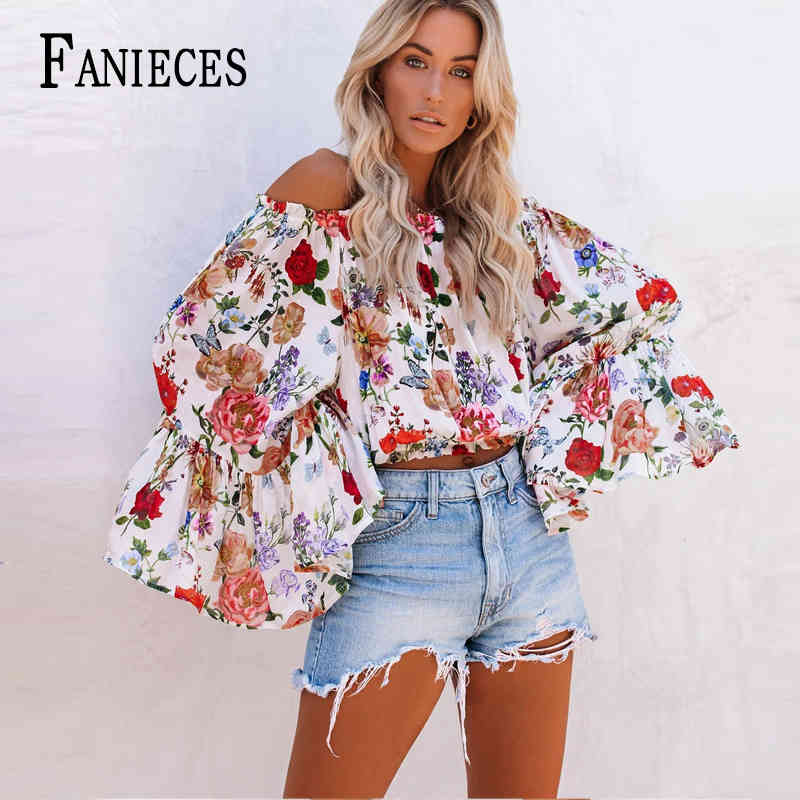 Vintage floral print blouse women Casual long Flare sleeve female tops shirt v-neck streetwear office ladies 210520, Multi
Vintage floral print blouse women Casual long Flare sleeve female tops shirt v-neck streetwear office ladies 210520, Multi