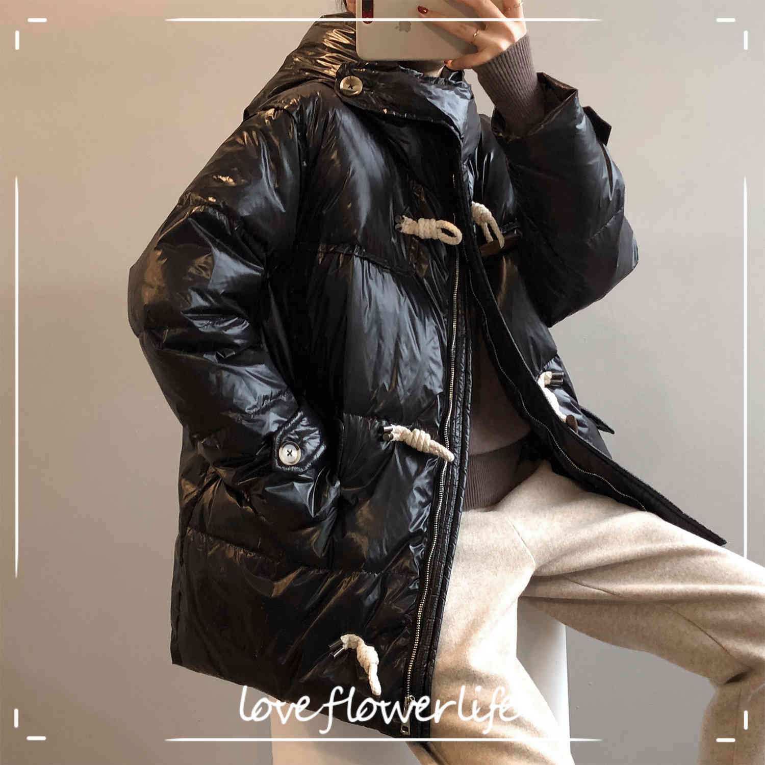 COZOK Winter Korean Hooded Button Down Jacket Hb901 210521, Coffee
COZOK Winter Korean Hooded Button Down Jacket Hb901 210521, Coffee