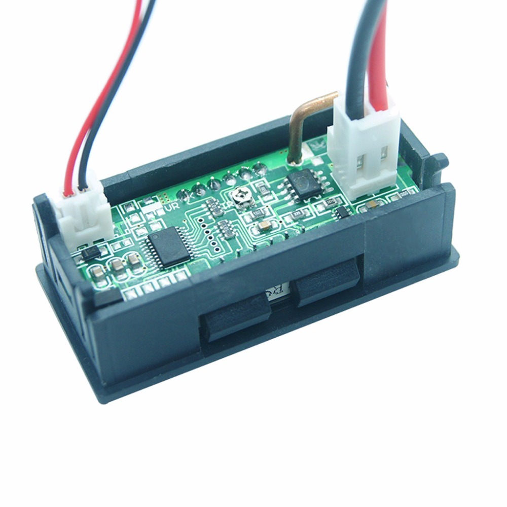 0-9.999A(10A) 4-digits Bit Ammeter Current panel Meter Gauge 0.56 Inch Red Led Tester Tool