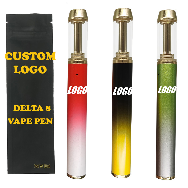 Gradient color 1.0ml Colorful Disposable Device Vape Pen e Cigarettes 400mAh Battery Empty Vaporizer Cartridge packaging Customize Retail Ba
Gradient color 1.0ml Colorful Disposable Device Vape Pen e Cigarettes 400mAh Battery Empty Vaporizer Cartridge packaging Customize Retail Ba
