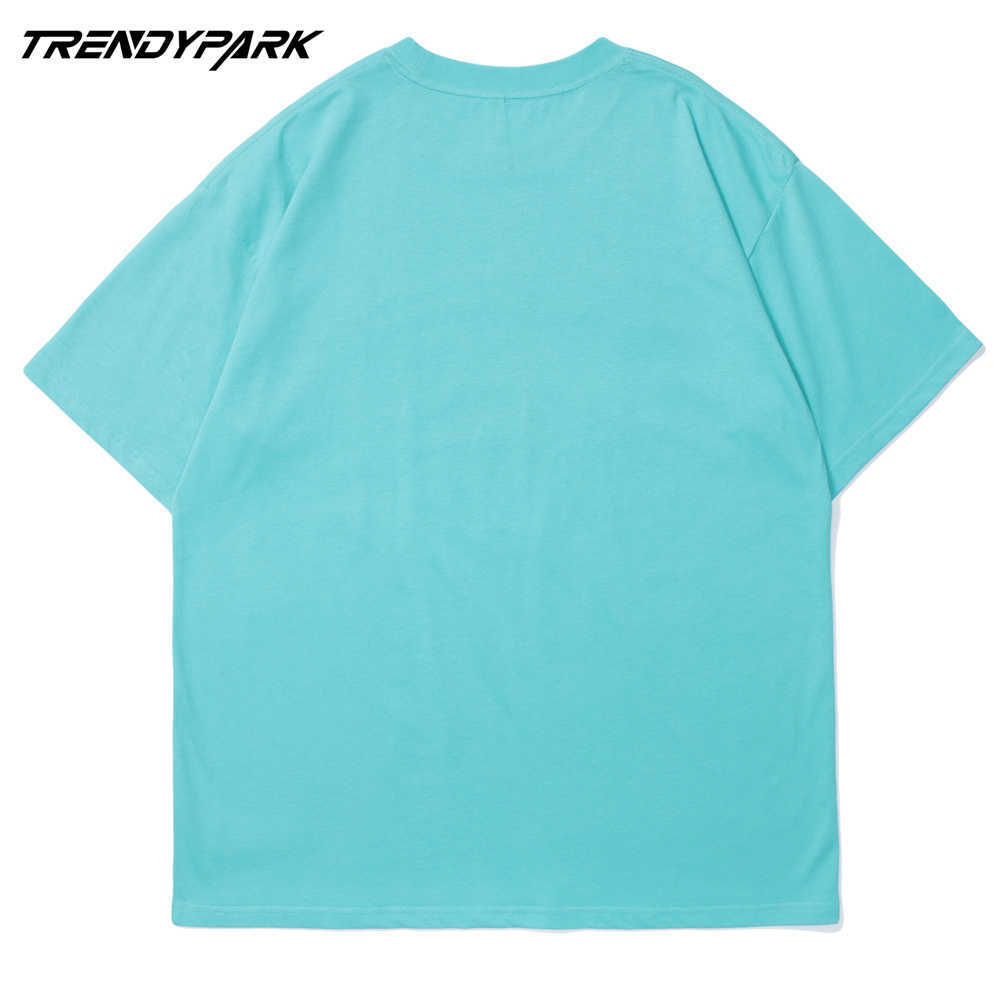 Men's T Shirt Digital Print Hip Hop Streetwear Tshirt Summer Harajuku Cotton Casual Short Sleeve T-Shirt Summer Shirt Tops 210601
