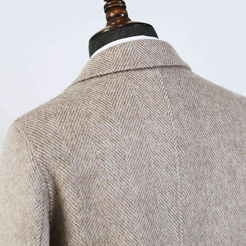 KOLMAKOV arrival winter wool coat thicked trench coat men,men's smart casual Double-sided woolen jackets,size M-XXXL 211122