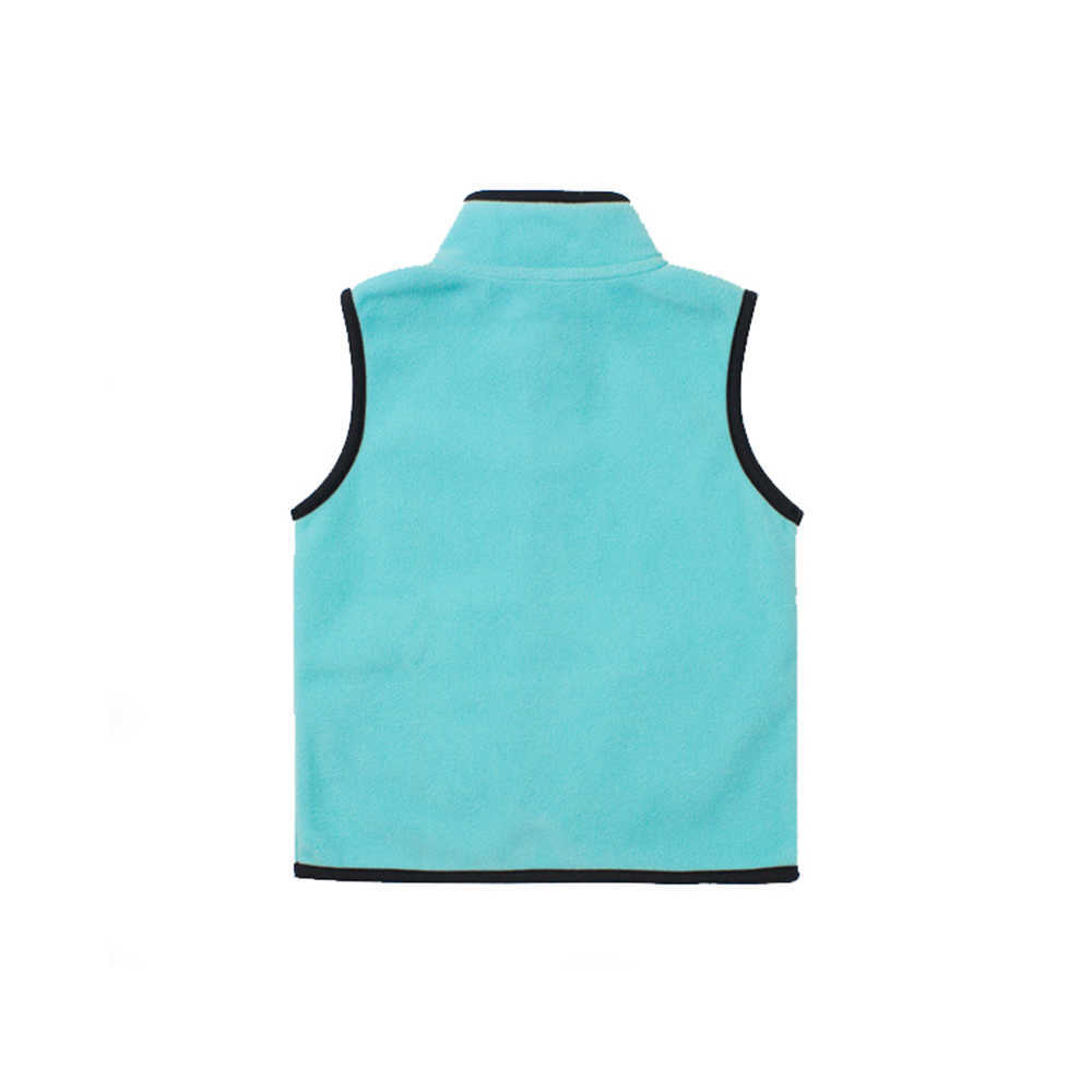 Mudkingdom Boys-Girls Vest Jackets Cartoon Pocket Sleeveless Children Outerwear Coats Autumn Winter Fleece Thick Kids Clothes 210615