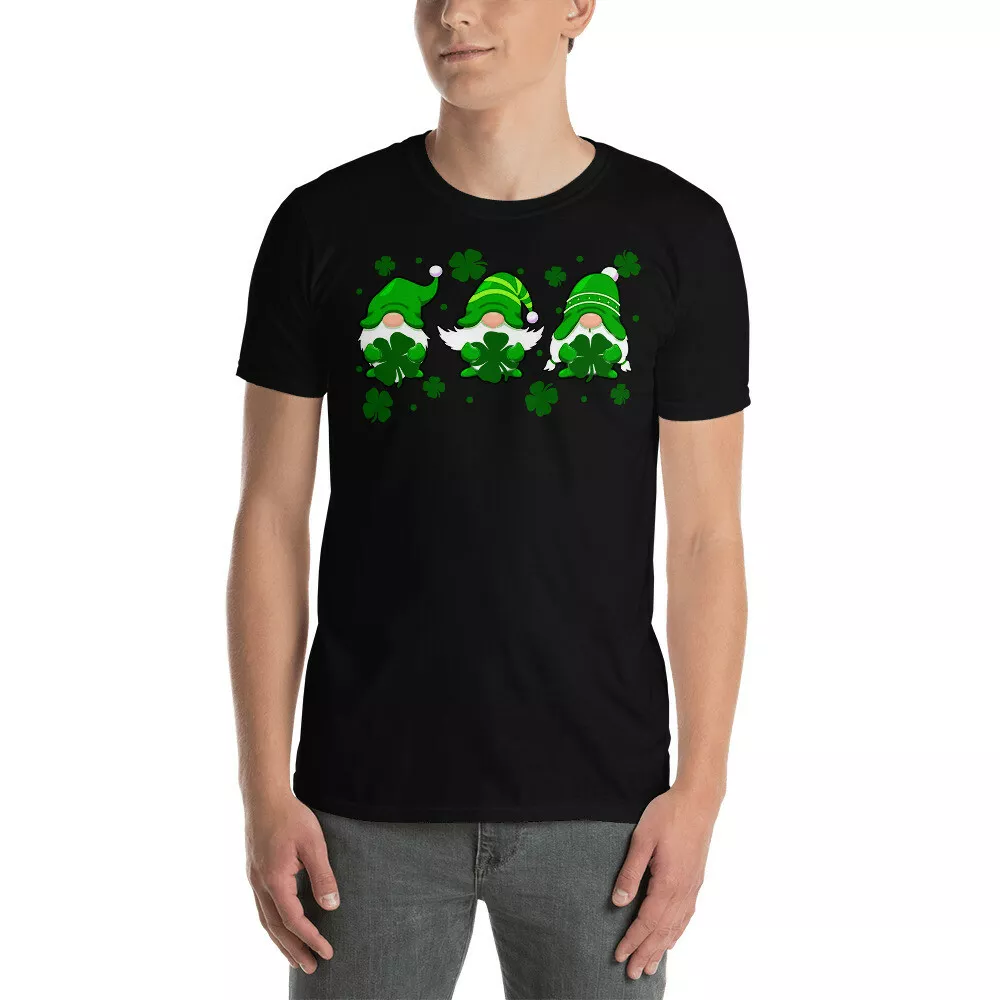 Irish Gnomes Leprechaun Holding Shamrocks Cute St Patrick's Day Gnomes T-Shirt, White;black
Irish Gnomes Leprechaun Holding Shamrocks Cute St Patrick's Day Gnomes T-Shirt, White;black
