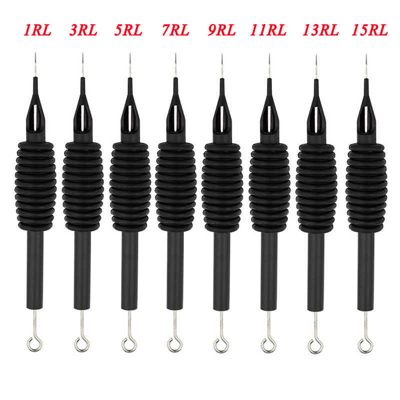 10pcs RL Tattoo Needle Sterile Disposable Tattoo Nozzle Needle Tips and Tube Grip 1/3/5/7/9/11/15RL Tattoo Gun Supplies Machine 210608
10pcs RL Tattoo Needle Sterile Disposable Tattoo Nozzle Needle Tips and Tube Grip 1/3/5/7/9/11/15RL Tattoo Gun Supplies Machine 210608