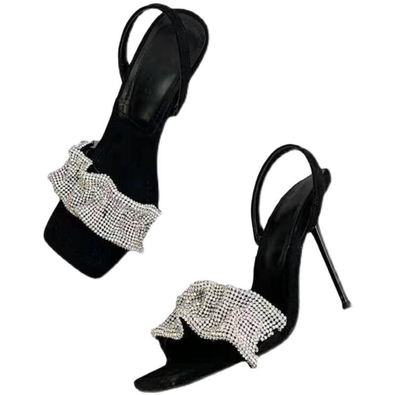 Dress Shoes Sexy Slippers Rhinestone Ladies Sandals Summer Gladiator For Woman 2021 Square Toe Female Stiletto High Heels, 7cm heel z519
Dress Shoes Sexy Slippers Rhinestone Ladies Sandals Summer Gladiator For Woman 2021 Square Toe Female Stiletto High Heels, 7cm heel z519