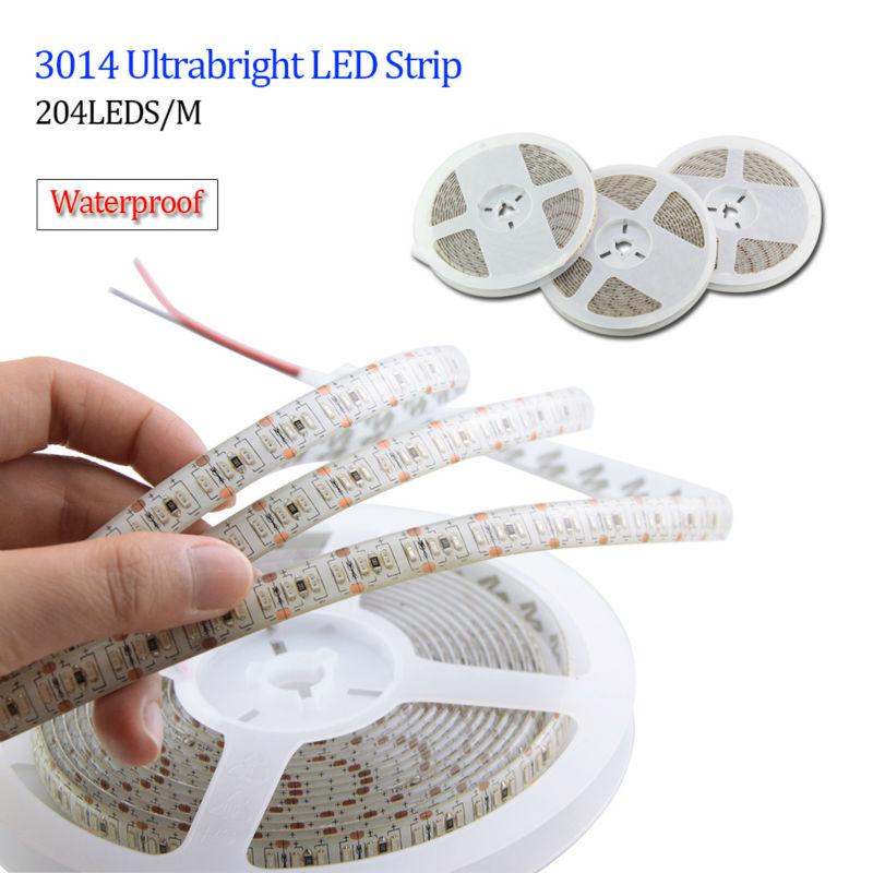 Strips IP65 Waterproof Led Strip Light 204 Leds / M 3014 SMD 5M Roll Flexible Lamp DC12V Super Bright Ribbon Tape
Strips IP65 Waterproof Led Strip Light 204 Leds / M 3014 SMD 5M Roll Flexible Lamp DC12V Super Bright Ribbon Tape