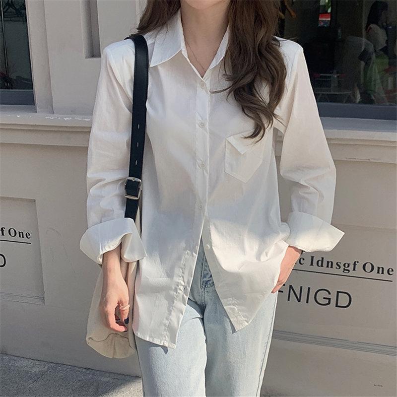 Women' Blouses & Shirts HziriP OL Vintage Solid Plus Size All Match Chic Women Loose Fashion Casual Streetwear Gentle Brief Clothe, Blue
Women' Blouses & Shirts HziriP OL Vintage Solid Plus Size All Match Chic Women Loose Fashion Casual Streetwear Gentle Brief Clothe, Blue