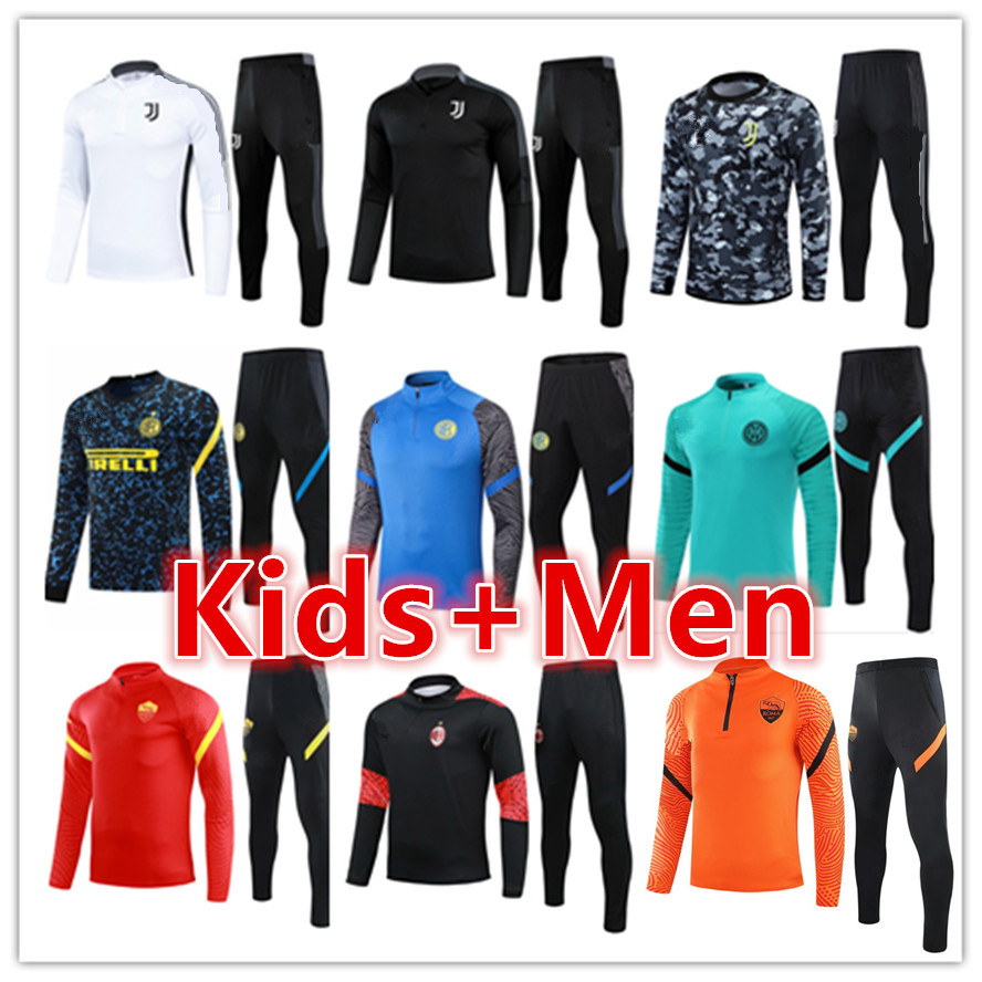 juventus inter milan ac napoli naples as roma rome mens + kids tracksuits football training suit sets 2021 2022 designer soccer tracksuit set jacket jogging kit, 18
juventus inter milan ac napoli naples as roma rome mens + kids tracksuits football training suit sets 2021 2022 designer soccer tracksuit set jacket jogging kit, 18