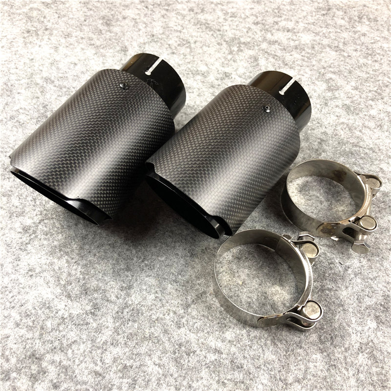 One Piece Full Matte carbon Fiber For Universal Akrapovic Exhaust Muffler Tail Tips Auto Car Cover Styling
One Piece Full Matte carbon Fiber For Universal Akrapovic Exhaust Muffler Tail Tips Auto Car Cover Styling