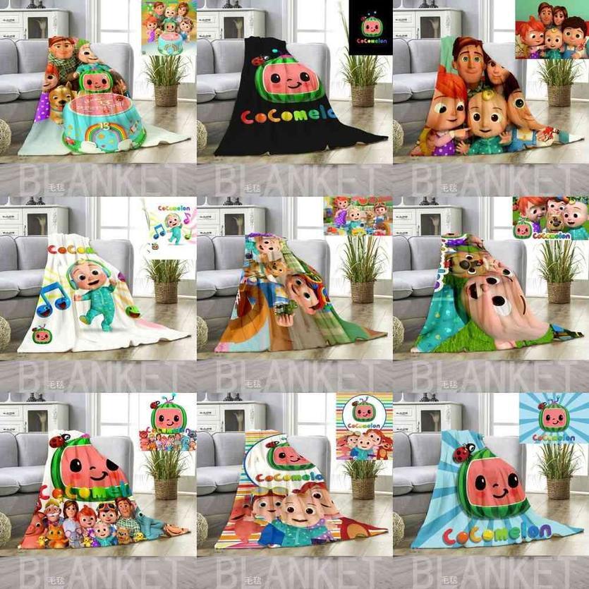 Kids Cartoon Blanket Cocomelon Ji 3D Printing Flannel Blankets Bed Sheet Summer Nap Quilt Cover Beddings CoCo Melon Carpet 80*120cm
Kids Cartoon Blanket Cocomelon Ji 3D Printing Flannel Blankets Bed Sheet Summer Nap Quilt Cover Beddings CoCo Melon Carpet 80*120cm