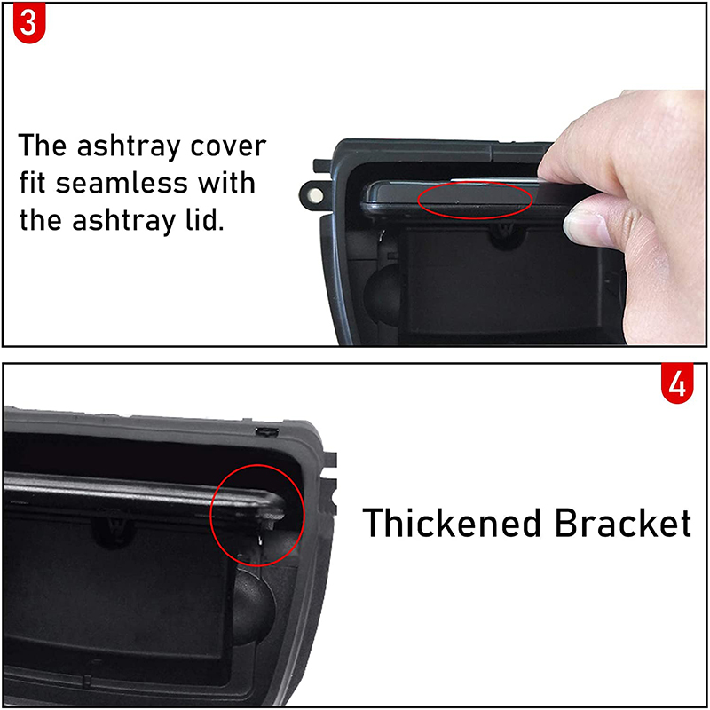 Center Console Ashtray Replacement Ashtrays Case For BMW 5 Series F10 F11 520i 523i 525i 528i 530d 535i Replaces (Ashtray Insert NOT Included) Auto Pa