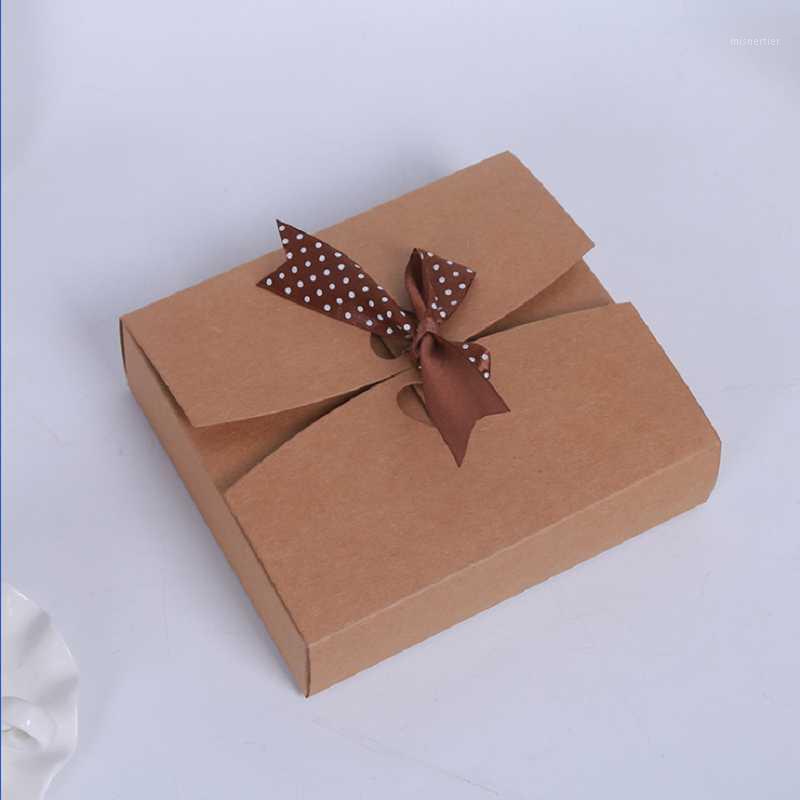 Gift Wrap 10pcs 3 Size Kraft Box Large Paper For Packaging Birthday Favors Boxes With Ribbon
Gift Wrap 10pcs 3 Size Kraft Box Large Paper For Packaging Birthday Favors Boxes With Ribbon