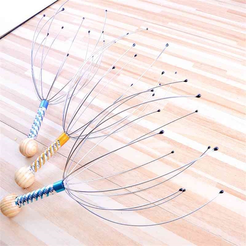 head Octopus soul massager extractor relaxing back scratching scalp steel wire tickler
head Octopus soul massager extractor relaxing back scratching scalp steel wire tickler