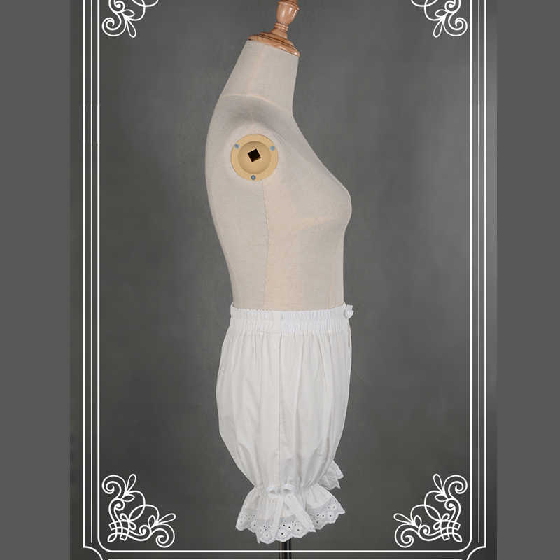 Sweet Cotton Lolita Shorts/Bloomers with Lace Trimming 210714