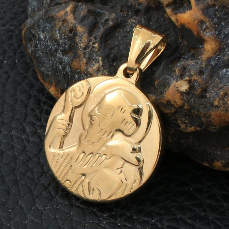 Charms Gold Color Round Pendant Fashion Stainless Steel Jewelry For Gift PFFZADAF, Bronze;silver
Charms Gold Color Round Pendant Fashion Stainless Steel Jewelry For Gift PFFZADAF, Bronze;silver