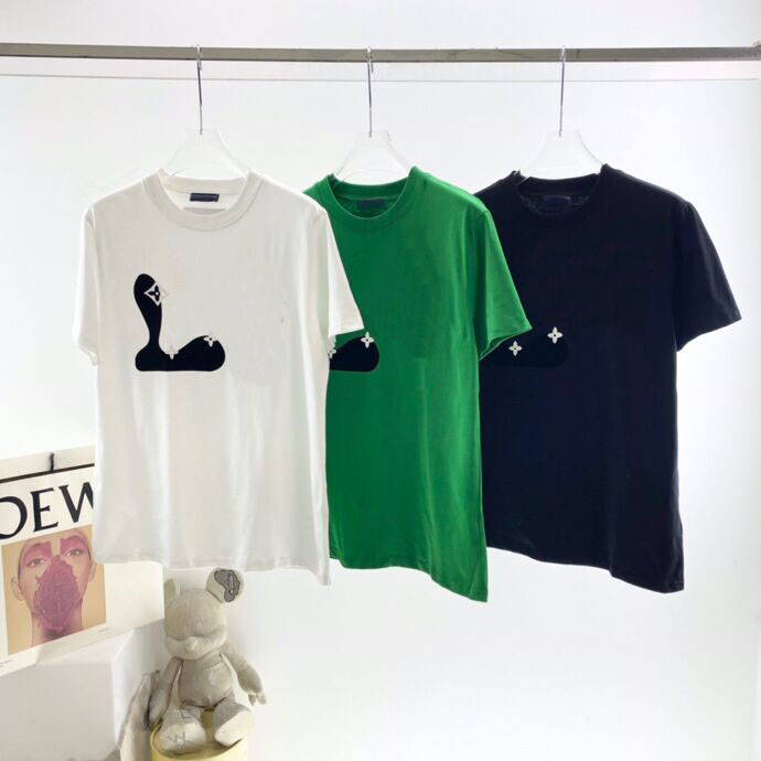 2022SS new style high-grade pure cotton printed T-shirt round neck splicing pullover short sleeves Size: m~xxxl Color: black and white n2894, Black;brown
2022SS new style high-grade pure cotton printed T-shirt round neck splicing pullover short sleeves Size: m~xxxl Color: black and white n2894, Black;brown