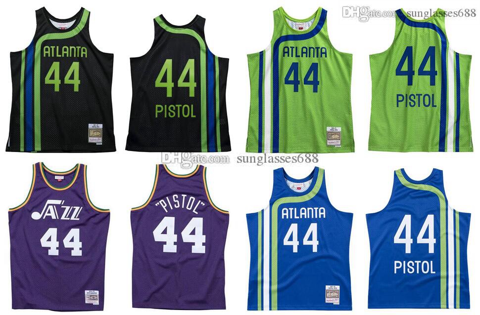 Stitched Pete Maravich Jersey S-6XL Mitchell & Ness 1971-72 blue Mesh Hardwoods Classics retro basketball jerseys Men Women Youth
Stitched Pete Maravich Jersey S-6XL Mitchell & Ness 1971-72 blue Mesh Hardwoods Classics retro basketball jerseys Men Women Youth