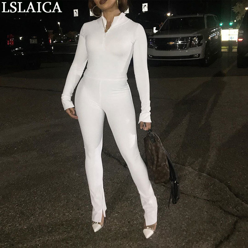 Womens Clothing Fashion Solid Skinny Sexy Jumpsuits for Women Long Sleeve Party Office Night Club Enterizos Para Mujer 210520, Beige
Womens Clothing Fashion Solid Skinny Sexy Jumpsuits for Women Long Sleeve Party Office Night Club Enterizos Para Mujer 210520, Beige