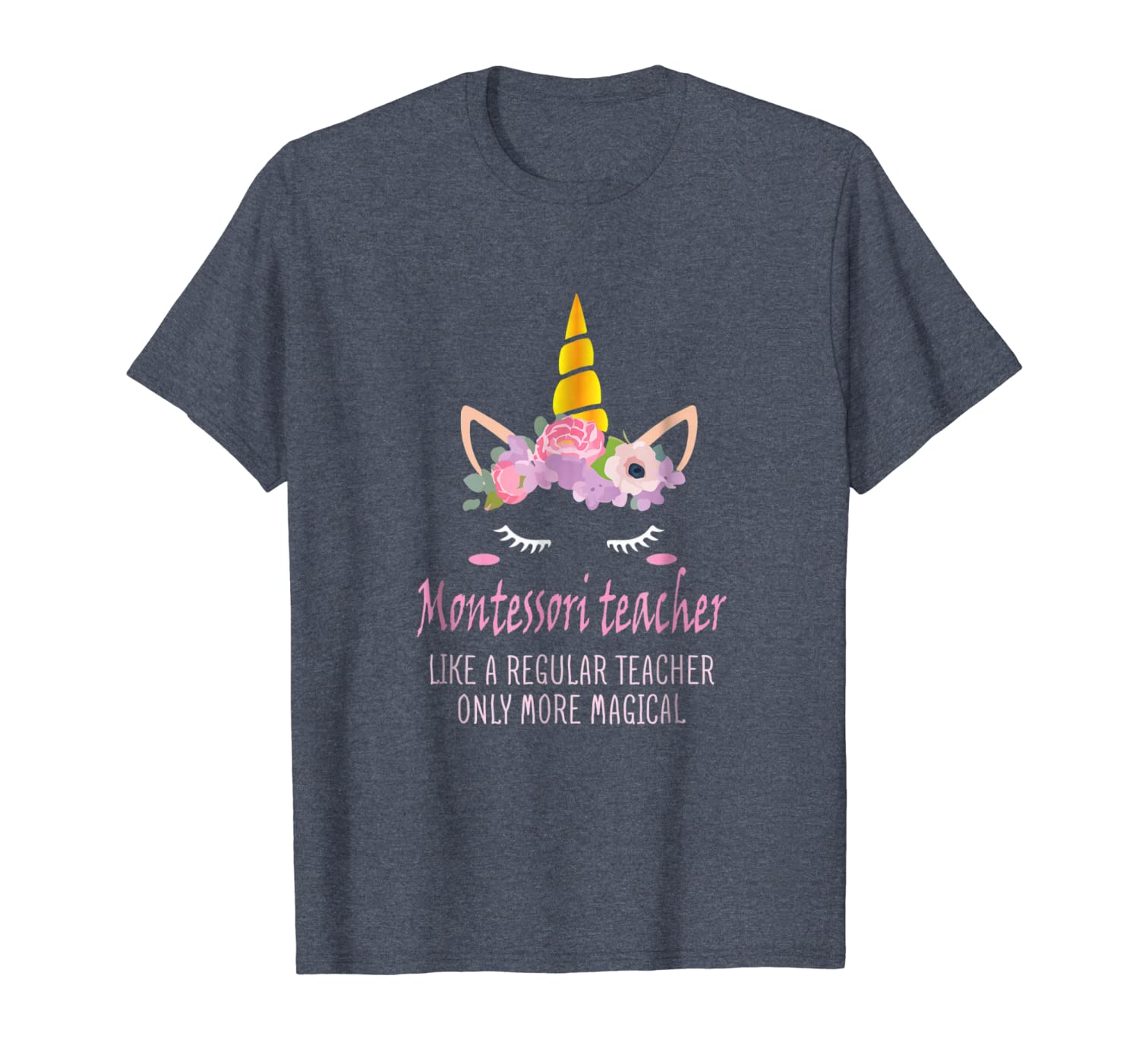 montessori teachers are magical like unicorns only better, White;black 
montessori teachers are magical like unicorns only better, White;black