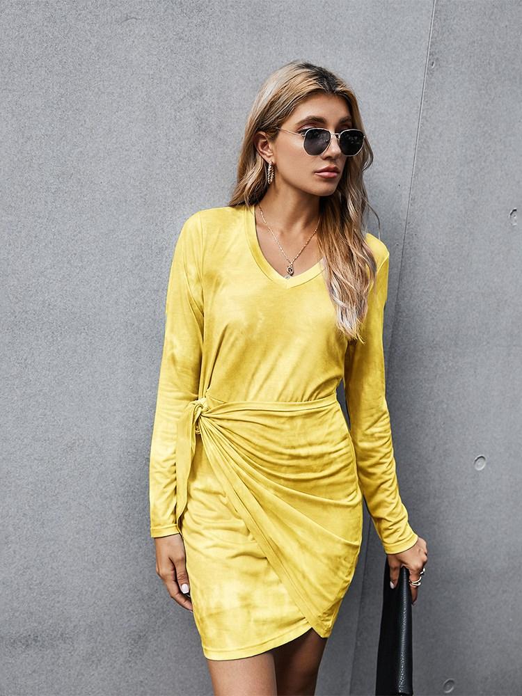 Casual Dresses WJFZQM Autumn Tie-dye Bodycon Dress For Women Long Sleeve Mini Street Wear Female Fashion Bandage V-Neck, Black;gray
Casual Dresses WJFZQM Autumn Tie-dye Bodycon Dress For Women Long Sleeve Mini Street Wear Female Fashion Bandage V-Neck, Black;gray
