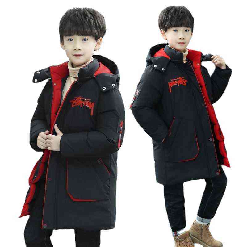 Winter Boy Cotton Coat 14 Children's Clothing Casual Thick Winter Jacket Fashion Outerwear 12 Years 10 Kids 11 Boys Clothes 211111