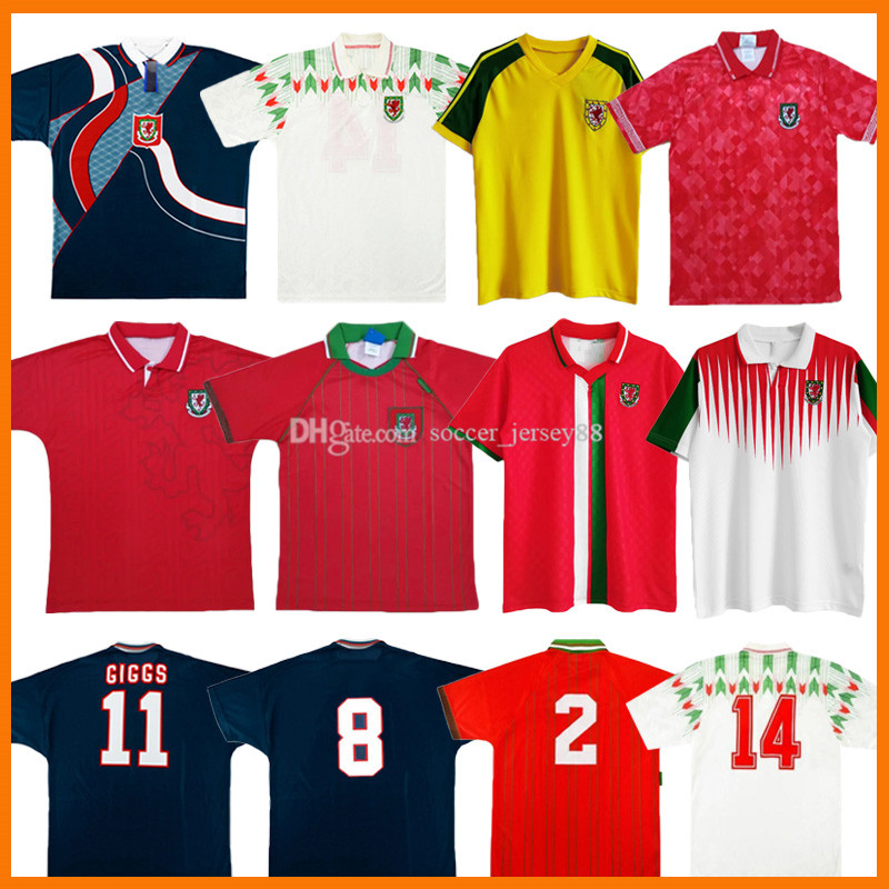Wales Retro soccer jerseys 1982 1990 1991 1992 1995 1996 1998 1994 bale 90 91 92 94 95 96 98 Giggs Hughes Saunders Rush Boden Speed vintage classic kits football shirt, 1982 away
Wales Retro soccer jerseys 1982 1990 1991 1992 1995 1996 1998 1994 bale 90 91 92 94 95 96 98 Giggs Hughes Saunders Rush Boden Speed vintage classic kits football shirt, 1982 away