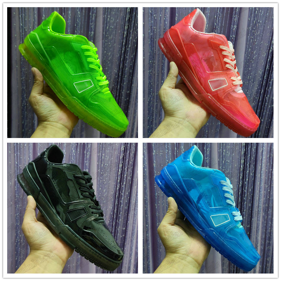 Calfskin Leather Mens Designer Crystal Shoes Trail Luxurys Trainer Sneaker Vintage Runner Trainers oversized Monograms Flower Flats Skate Casual Shoe For Men, Customize
Calfskin Leather Mens Designer Crystal Shoes Trail Luxurys Trainer Sneaker Vintage Runner Trainers oversized Monograms Flower Flats Skate Casual Shoe For Men, Customize