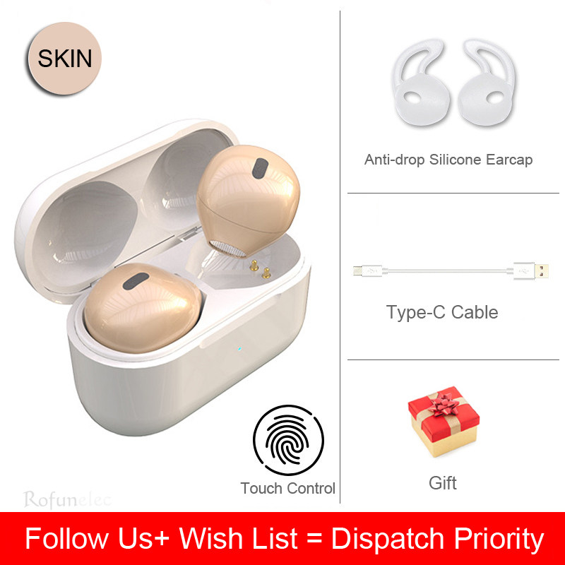 Small Earphone Bluetooth Sports Hidden Headphone Sleeping Earbuds Type C Mini Earpiece with Microphone for Small Ear Samsung Xiaomi Huawei IPhone
Small Earphone Bluetooth Sports Hidden Headphone Sleeping Earbuds Type C Mini Earpiece with Microphone for Small Ear Samsung Xiaomi Huawei IPhone