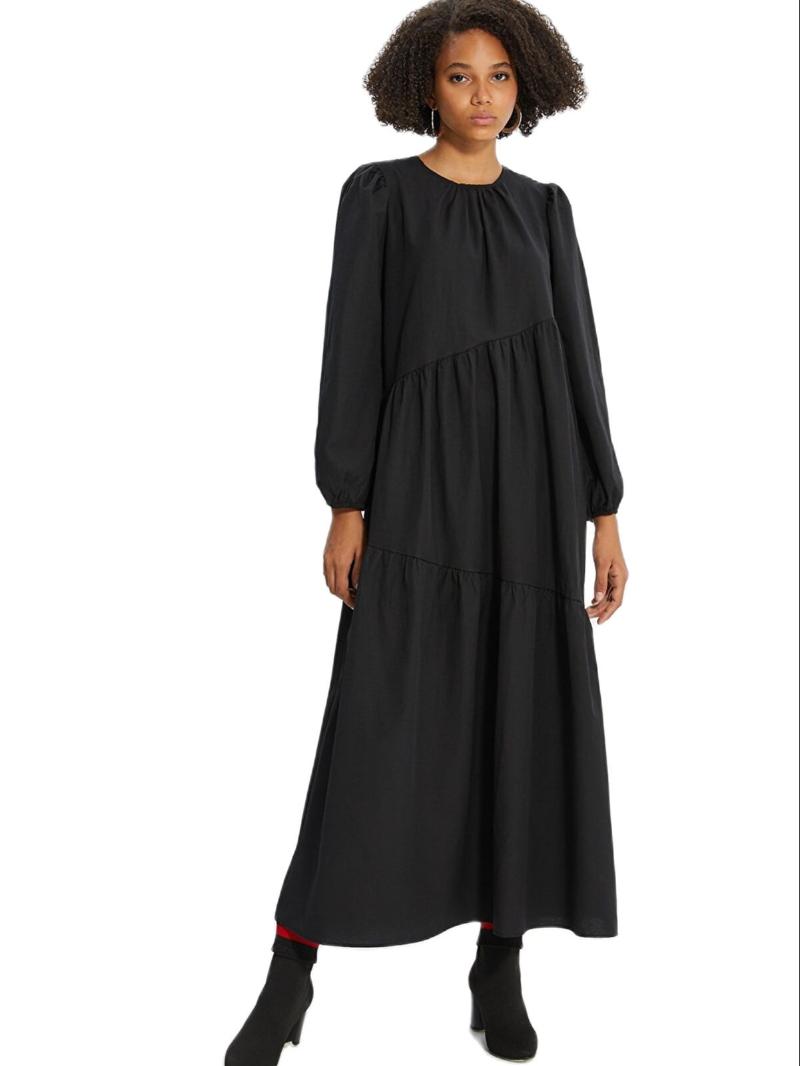 Ethnic Clothing Black Poplin Long Dress Muslim Fashion Abaya In Dubai Turkey Hijab Summer Robe Kaftan Islamic For Women
Ethnic Clothing Black Poplin Long Dress Muslim Fashion Abaya In Dubai Turkey Hijab Summer Robe Kaftan Islamic For Women