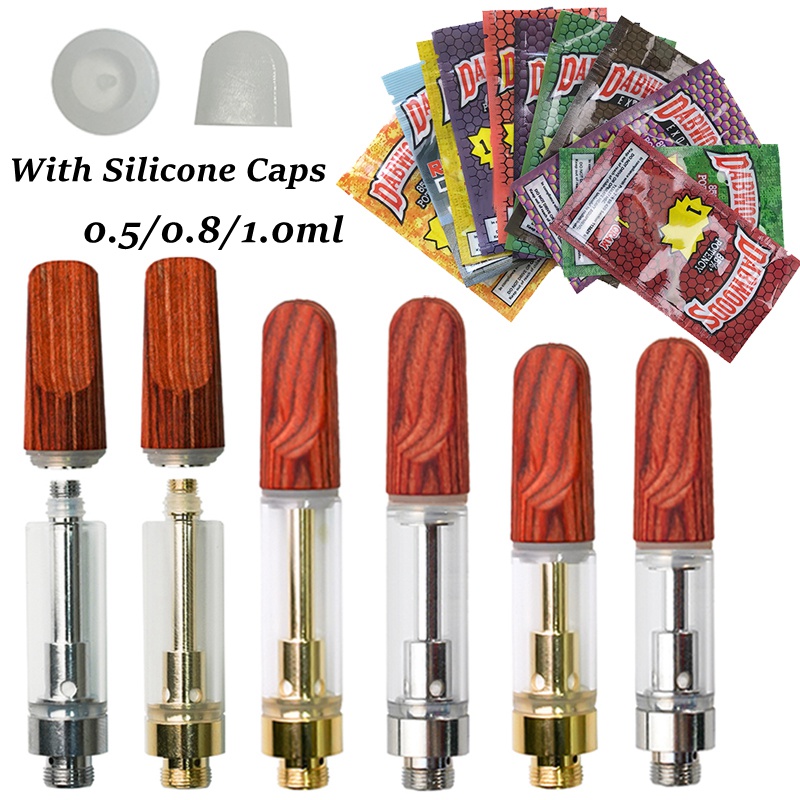 TH205 Exotics Dabwoods Bags Packaging Vape Cartridges Wood Tip Atomizers Gold Silvery Oil Cars Dab Wax Vaporizer 0.5ml 510 Thread Ceramic Va
TH205 Exotics Dabwoods Bags Packaging Vape Cartridges Wood Tip Atomizers Gold Silvery Oil Cars Dab Wax Vaporizer 0.5ml 510 Thread Ceramic Va