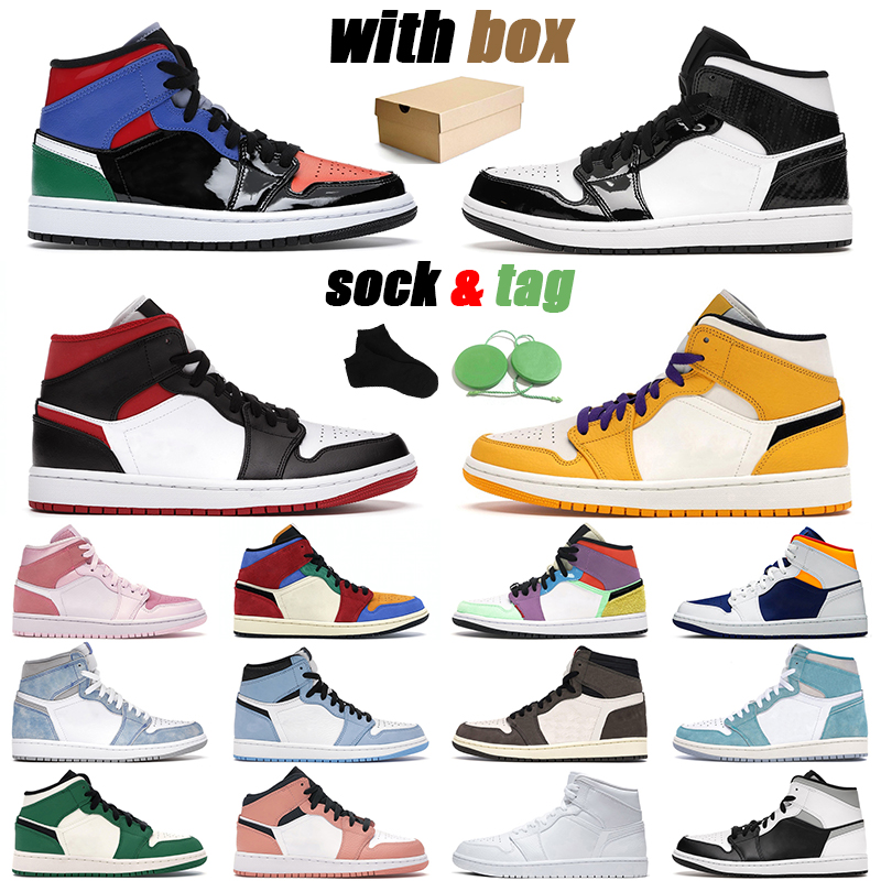 1 mid men basketball shoes Black Gym Red Digital Pink Purple Pulse 1s women sneaker outdoor mens sports sneakers, # 41
1 mid men basketball shoes Black Gym Red Digital Pink Purple Pulse 1s women sneaker outdoor mens sports sneakers, # 41
