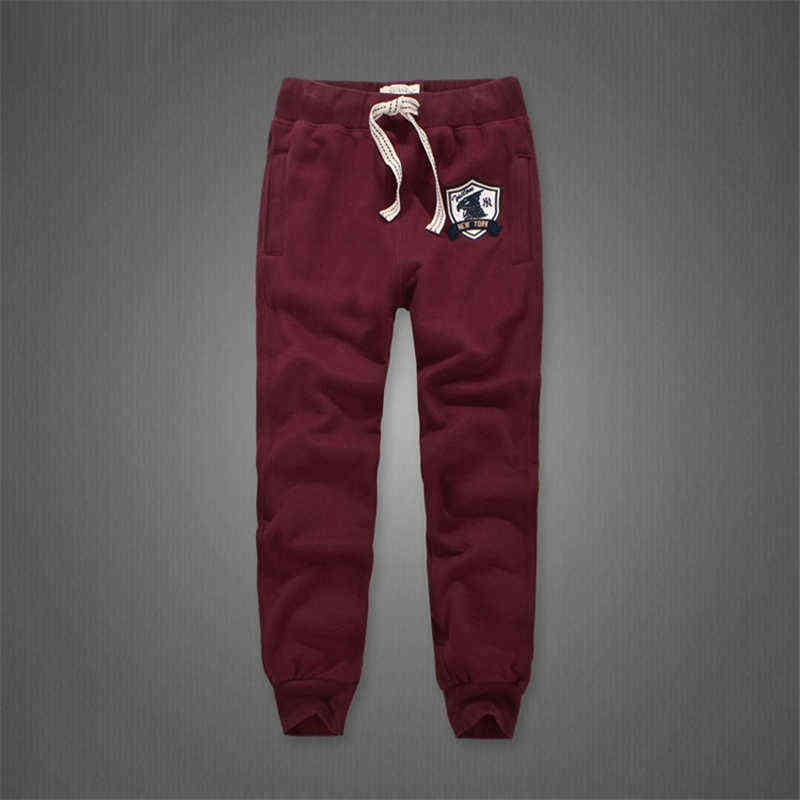 Winter Pants Men Thick Cotton Sweatpants Full Length Trousers soft and breathable joggers size S to 3XL 211112