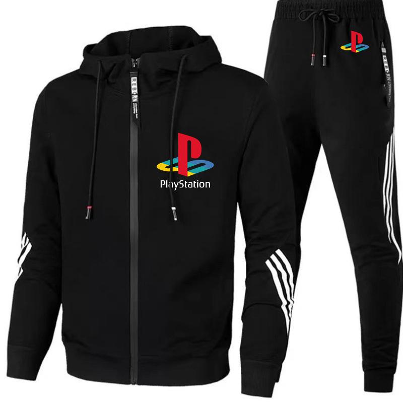 Men' Tracksuits 2021 PlayStation Logo Sports Shirt Suit Zip Hoodie+Pants Two Pieces Of Casual Sportswear Hip-hop Street
Men' Tracksuits 2021 PlayStation Logo Sports Shirt Suit Zip Hoodie+Pants Two Pieces Of Casual Sportswear Hip-hop Street
