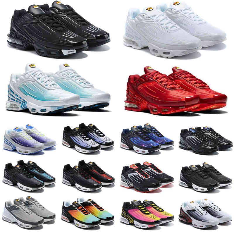 tn plus 3 Boots shoes mens trainers chaussures Triple Black Laser Blue Bred Hyper Violet Silver Red Smoke Grey outdoor sports sneakers, With original shoe box
tn plus 3 Boots shoes mens trainers chaussures Triple Black Laser Blue Bred Hyper Violet Silver Red Smoke Grey outdoor sports sneakers, With original shoe box