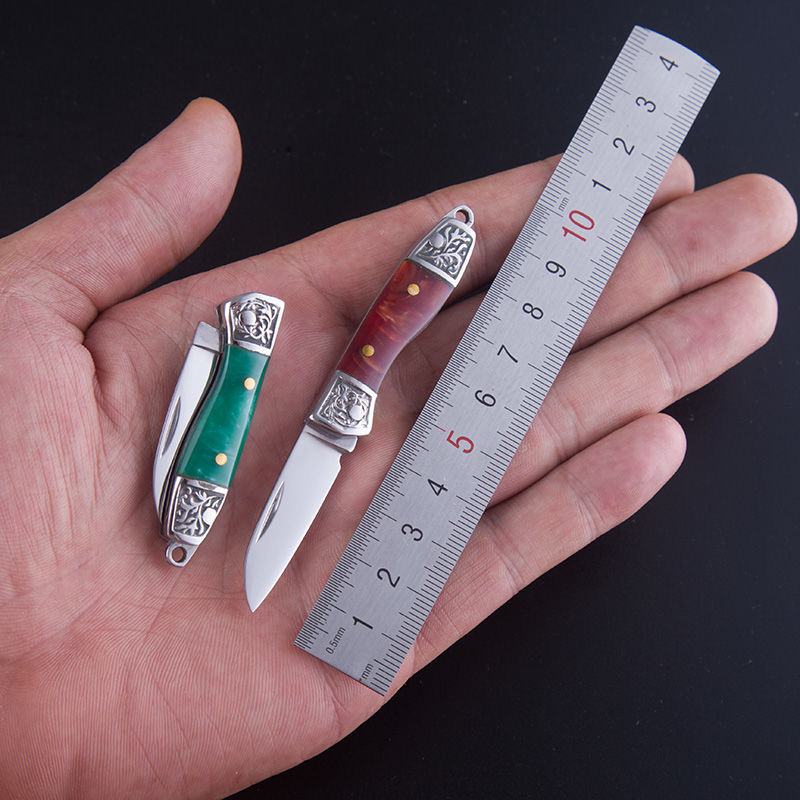 10PC High Quality Portable Stainless steel mini folding knife ladies self-defense fruit knife keychain
10PC High Quality Portable Stainless steel mini folding knife ladies self-defense fruit knife keychain