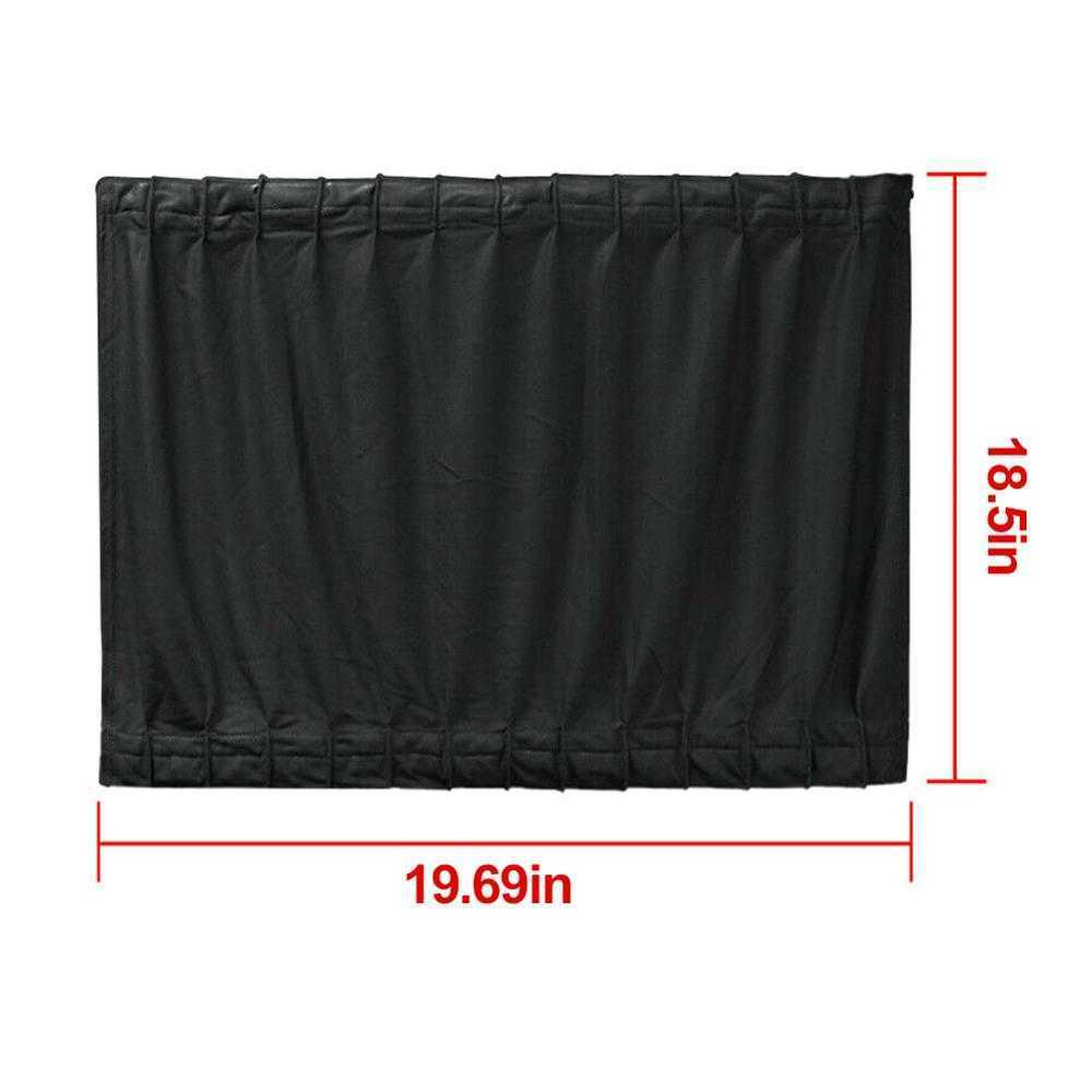 New Auto Vehicle UV Protection Sun Shade Curtains Side Window Visor Mesh Cover Shield Car Curtain 50cm x 47cm Fast delive