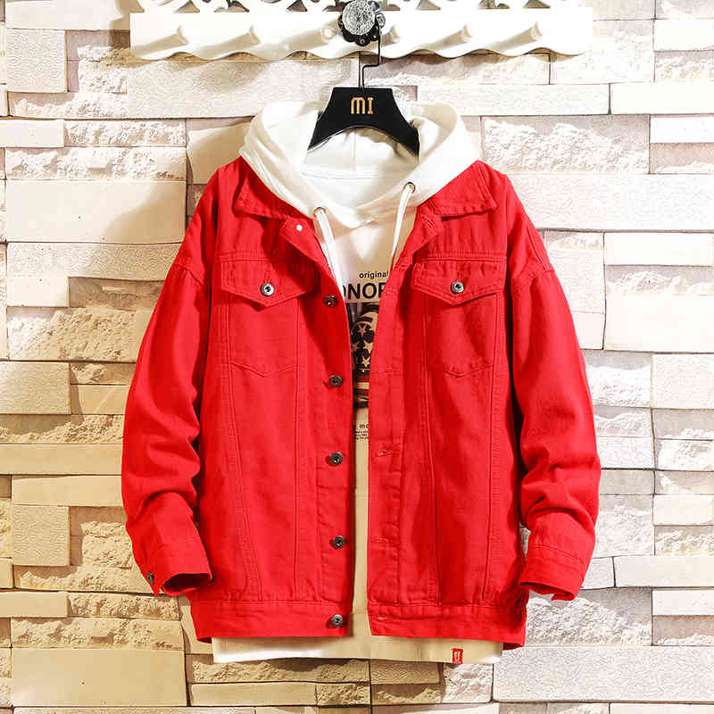 Men's Jackets Spring 2021New Red Black Jeans Slim Fitness Streetwear Denim Hip Hop Bomber Homme Autumn QPIZ, Army green
Men's Jackets Spring 2021New Red Black Jeans Slim Fitness Streetwear Denim Hip Hop Bomber Homme Autumn QPIZ, Army green