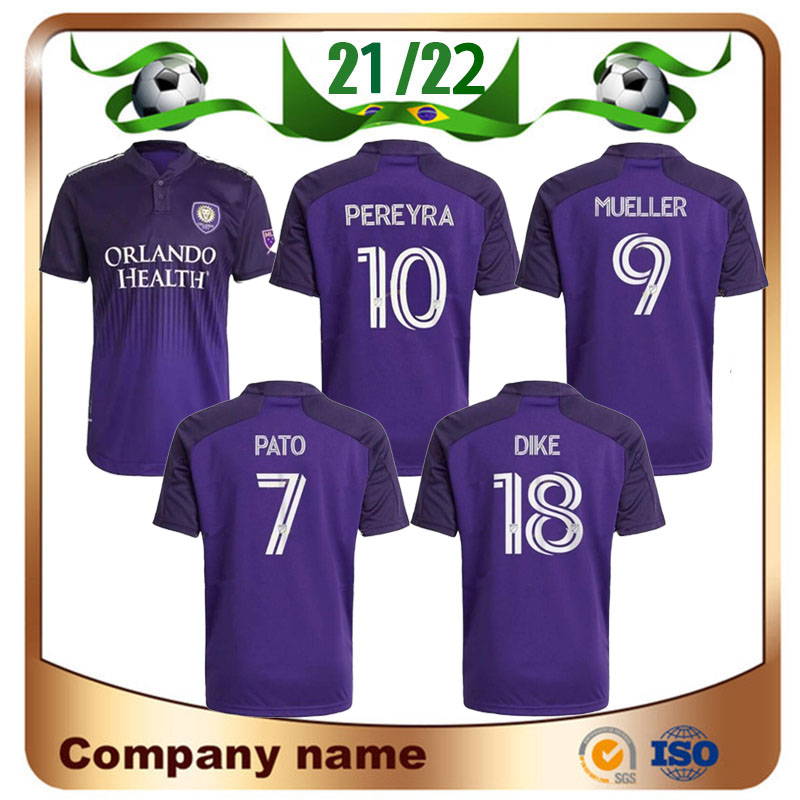 21/22 MLS Orlando City SC Soccer Jersey 2021 #10 PEREYRA #7 PATO #17 NANI Football Shirt #9 MUELLER #18 DIKE Maillots uniform, Home
21/22 MLS Orlando City SC Soccer Jersey 2021 #10 PEREYRA #7 PATO #17 NANI Football Shirt #9 MUELLER #18 DIKE Maillots uniform, Home