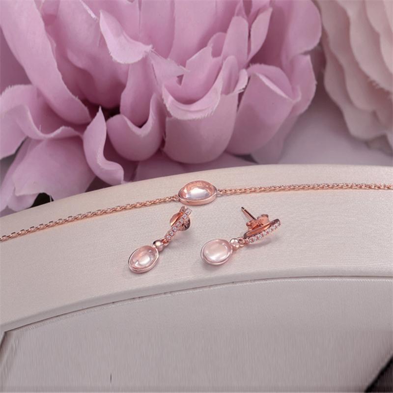 Bracelet, Earrings & Necklace Fine Jewelry Sets For Women 925 Silver 100% Natural Rose Quartz Oval Pink Gemstone Drop Charm Bracelet CCV021-, As pic
Bracelet, Earrings & Necklace Fine Jewelry Sets For Women 925 Silver 100% Natural Rose Quartz Oval Pink Gemstone Drop Charm Bracelet CCV021-, As pic