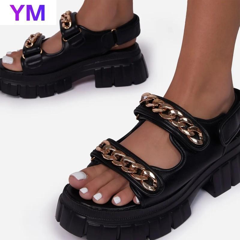 Sandals 2021 Women's Summer Solid Color Snakeskin Platform Open Toe Shoes Height Increasing Hook & Loop High Heels Chain Zapatos, Black
Sandals 2021 Women's Summer Solid Color Snakeskin Platform Open Toe Shoes Height Increasing Hook & Loop High Heels Chain Zapatos, Black