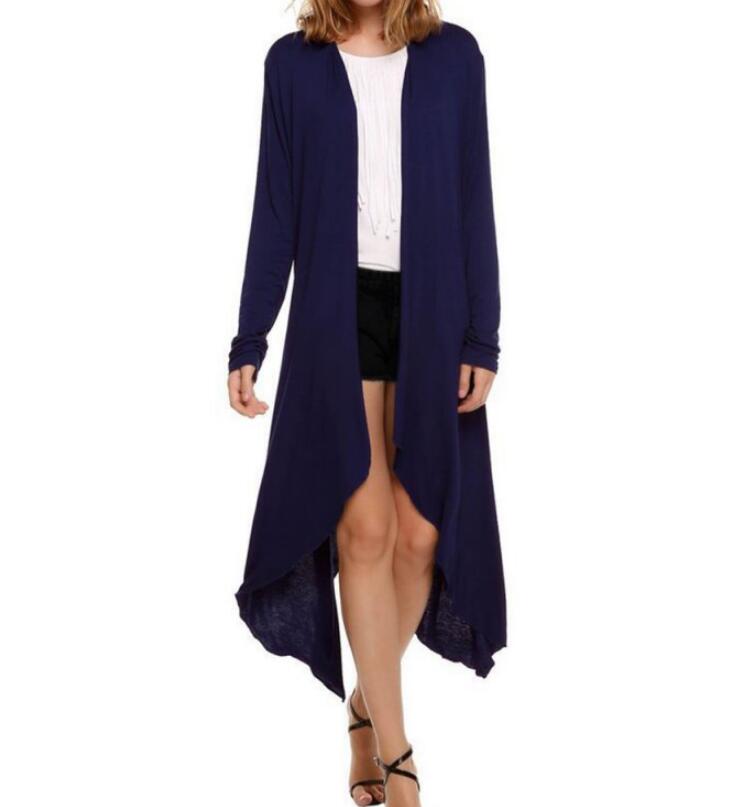 Maxi Cardigan Feminino Thin Sweater Coat Women Knitted Long Sleeve Asymmetric Drape Open Black Pink Oversized Sweaters wjl1432, White;black
Maxi Cardigan Feminino Thin Sweater Coat Women Knitted Long Sleeve Asymmetric Drape Open Black Pink Oversized Sweaters wjl1432, White;black